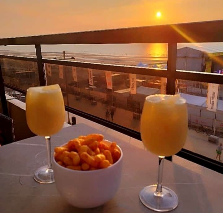 Uitzicht vakantie appartement te huur Royal Middelkerke
